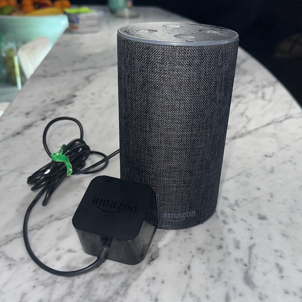 Amazon Echo Speaker in Dark Gray
